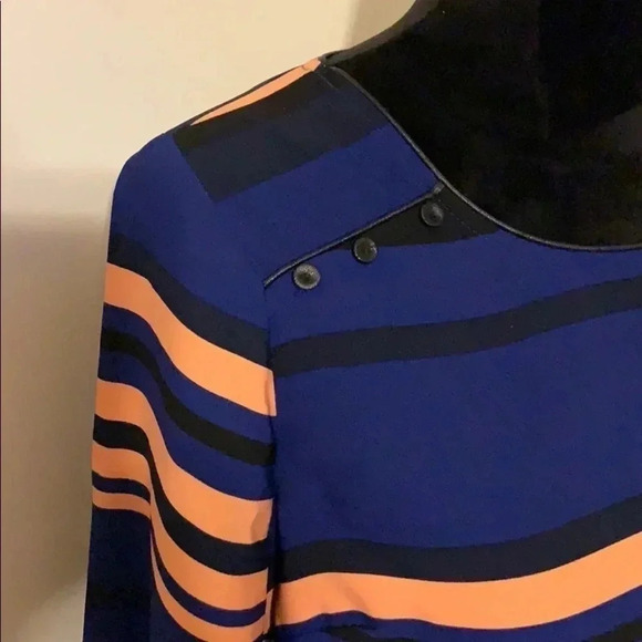 Skies are Blue Nordstrom Stripe Blouse Top Small - Picture 2 of 8